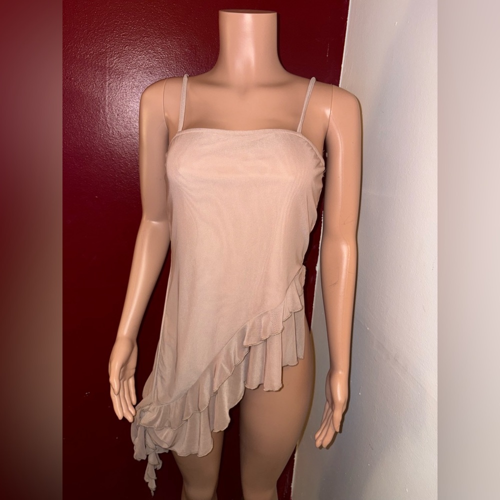 Women’s Know One Cares Ruffle Top